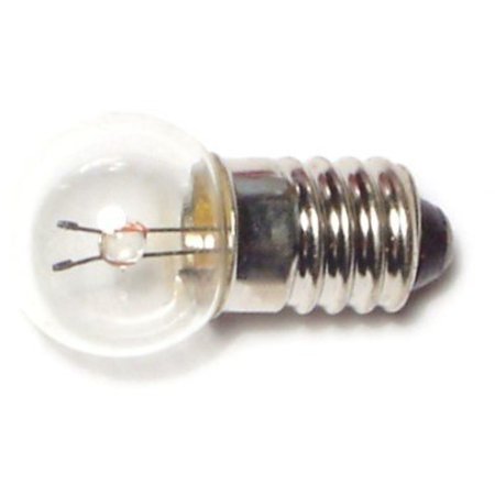 MIDWEST FASTENER #1483 Clear Glass Miniature Light Bulbs 4PK 65727